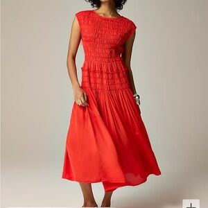 J.crew Maude dress in drapey viscose twill xs